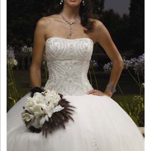 HP🏆Casablanca Wedding Dress - Picture 2 of 7